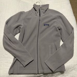 Patagonia Full Zip Gray Fleece Jacket